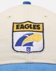 New Era West Coast Eagles 9TWENTY Strapback Chrome White