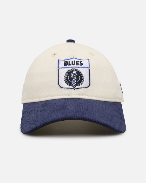 New Era Carlton Blues 9TWENTY Strapback Chrome White
