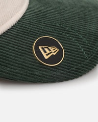 New Era Los Angeles Dodgers 'Heritage Golf' Pre-Curved Golfer Snapback Chrome White
