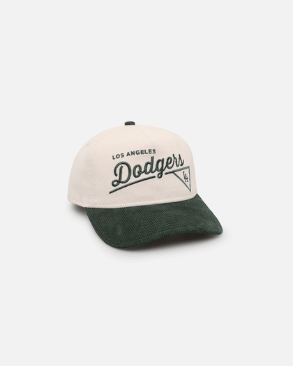 New Era Los Angeles Dodgers 'Heritage Golf' Pre-Curved Golfer Snapback Chrome White