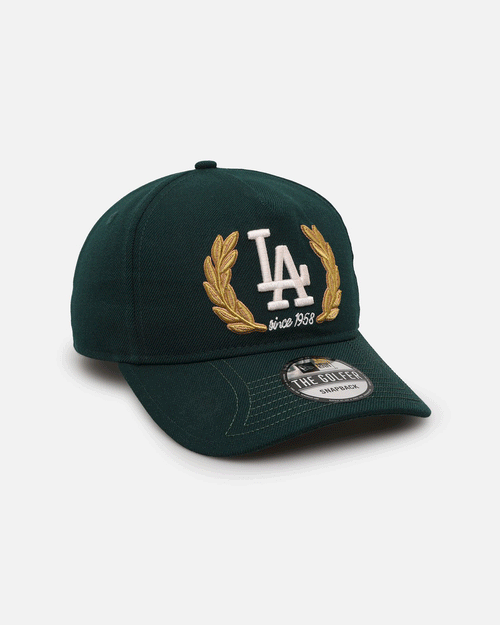 New Era Los Angeles Dodgers 'Heritage Golf' Pre-Curved Golfer Snapback Cilantro Green