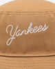 New Era New York Yankees 'Wheat Duck Canvas' Bucket Hat Wheat