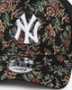 New Era New York Yankees 'Black Floral Tapestry' 9FORTY A-Frame Trucker Snapback Tapestry