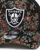 New Era Las Vegas Raiders 'Black Floral Tapestry' 9FORTY A-Frame Trucker Snapback Tapestry