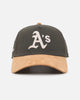 New Era Oakland Athletics 'Moss Canvas Wheat' 9FORTY A-Frame Snapback Moss Canvas/Ivory