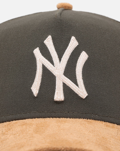 New Era New York Yankees 'Moss Canvas Wheat' 9FORTY A-Frame Snapback Moss Canvas/Ivory