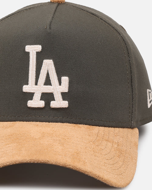 New Era Los Angeles Dodgers 'Moss Canvas Wheat' 9FORTY A-Frame Snapback Moss Canvas/Ivory