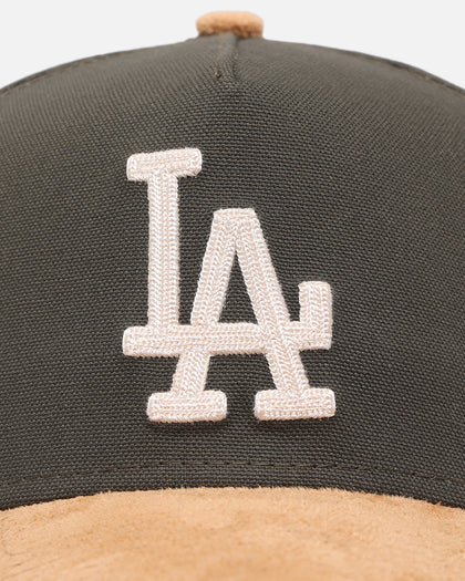 New Era Los Angeles Dodgers 'Moss Canvas Wheat' 9FORTY A-Frame Snapback Moss Canvas/Ivory