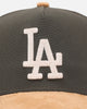 New Era Los Angeles Dodgers 'Moss Canvas Wheat' 9FORTY A-Frame Snapback Moss Canvas/Ivory