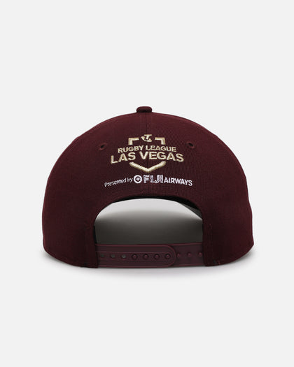 New Era Manly Sea Eagles 'NRL Las Vegas 2024' 9FORTY A-Frame Snapback Maroon