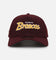 New Era Brisbane Broncos 'NRL Las Vegas 2024' 9FORTY A-Frame Snapback Maroon