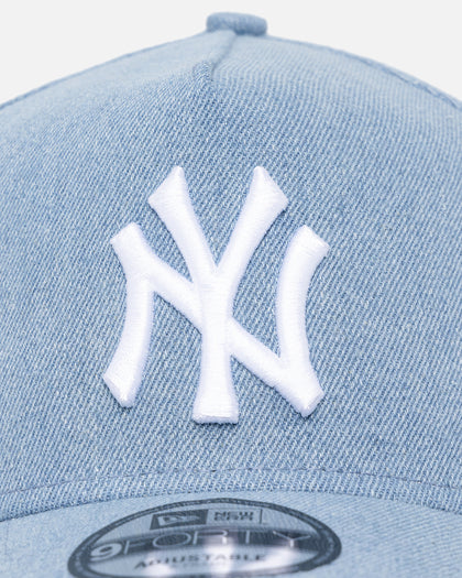 New Era New York Yankees 'Denim' 9FORTY A-Frame Snapback Denim/Wheat/White