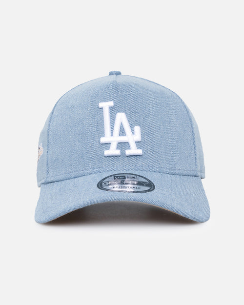 New Era Los Angeles Dodgers 'Denim White' 9FORTY A-Frame Snapback Denim/Wheat/White
