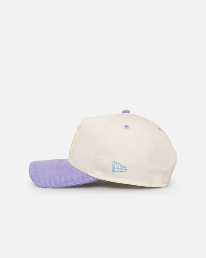 New Era San Diego Padres 'Easter Corduroy' 9FORTY A-Frame Snapback White/Lilac