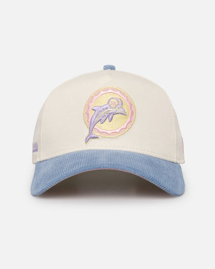 New Era Miami Dolphins 'Easter Corduroy' 9FORTY A-Frame Snapback White/Blue