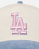 New Era Los Angeles Dodgers 'Easter Corduroy' 9FORTY A-Frame Snapback White/Blue