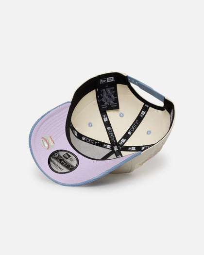 New Era Los Angeles Dodgers 'Easter Corduroy' 9FORTY A-Frame Snapback White/Blue