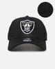 New Era Las Vegas Raiders 'Black All Over Mesh' 9FORTY A-Frame Trucker Snapback Black Rigid/Black