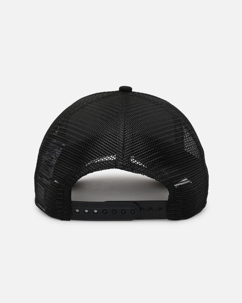 New Era Las Vegas Raiders 'Black All Over Mesh' 9FORTY A-Frame Trucker Snapback Black Rigid/Black