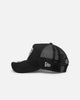 New Era Las Vegas Raiders 'Black All Over Mesh' 9FORTY A-Frame Trucker Snapback Black Rigid/Black