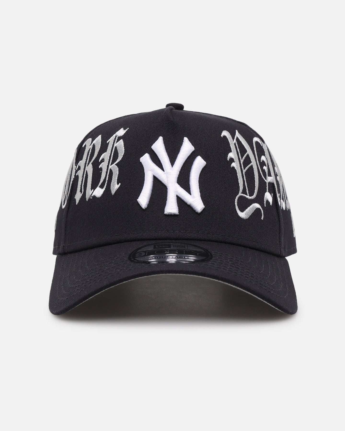 New Era New York Yankees 'Gothic Script' 9FORTY A-Frame Snapback