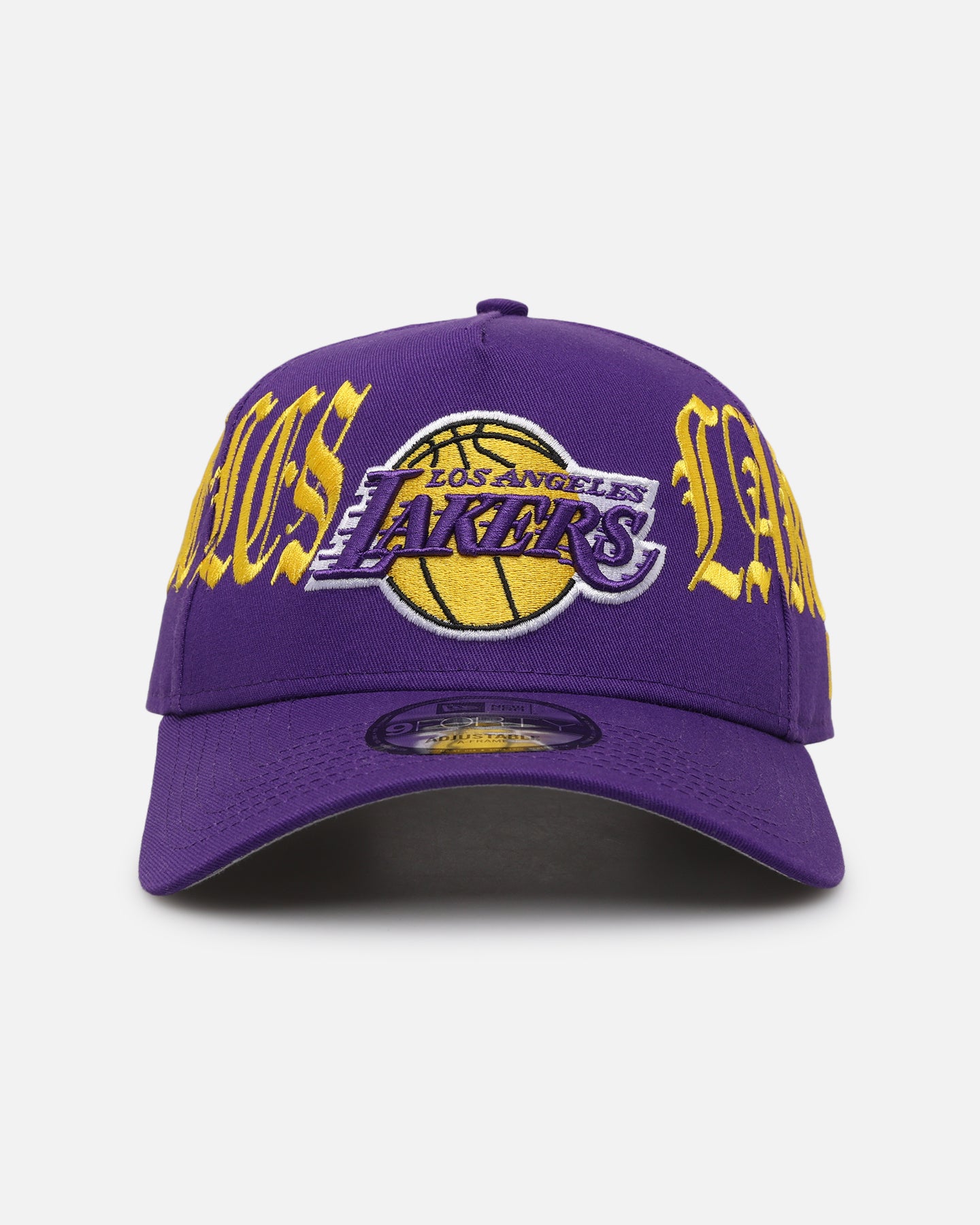 New Era Los Angeles Lakers 'Goth Script' 9FORTY A-Frame Snapback