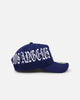 New Era Los Angeles Dodgers 'Gothic Script' 9FORTY A-Frame Snapback Dark Royal/Grey