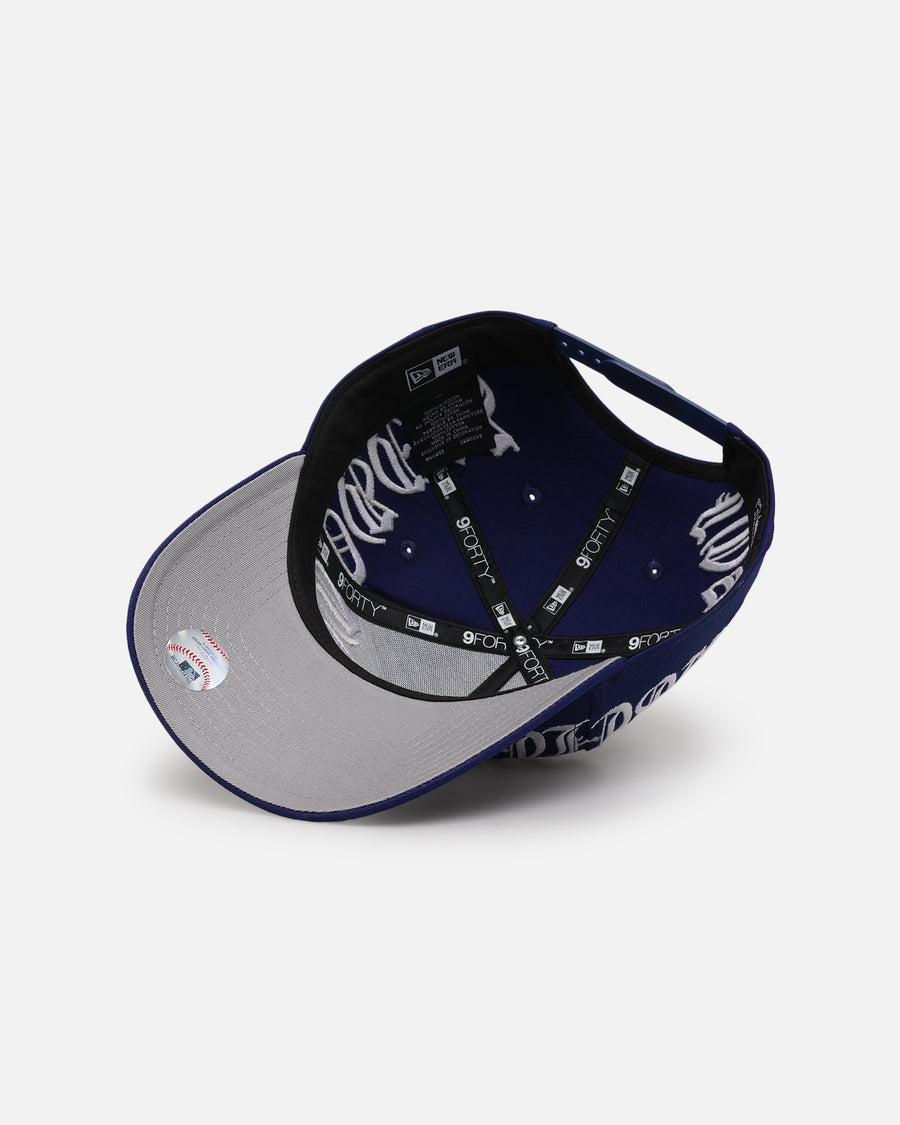 New Era Los Angeles Dodgers 'Gothic Script' 9FORTY A-Frame Snapback Da | Culture Kings US New Era Los Angeles Dodgers 'Gothic Script' 9FORTY A-Frame Snapback Da | Culture Kings US