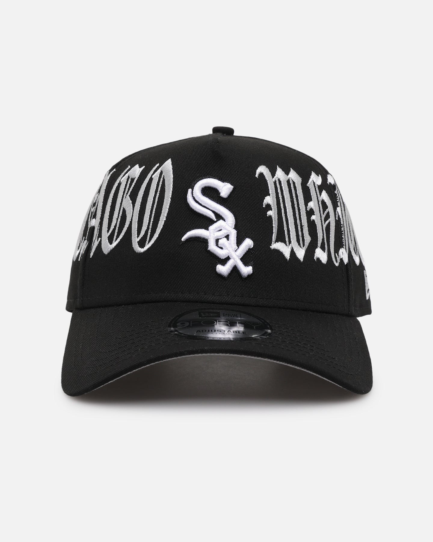New Era Chicago White Sox 'Gothic Script' 9FORTY A-Frame Snapback