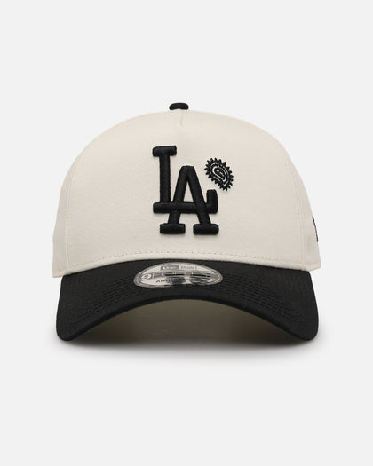 New Era Los Angeles Dodgers 'Paisley Hit' 9FORTY A-Frame Snapback Chrome White/Black