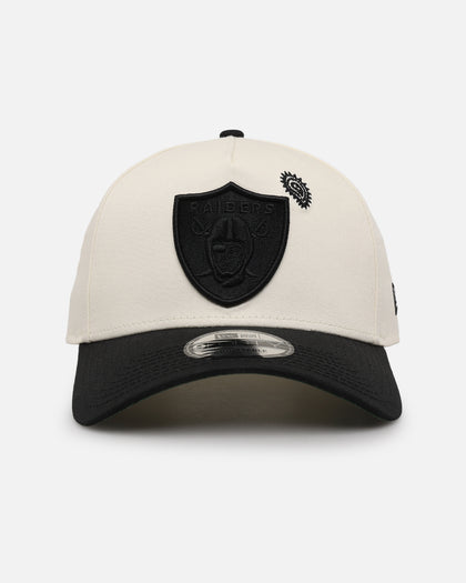 New Era Las Vegas Raiders 'Paisley Hit' 9FORTY A-Frame Snapback Chrome White/Black