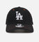 New Era Los Angeles Dodgers "Black Denim" Classic Casual Strapback Black Denim/Rust Contrast