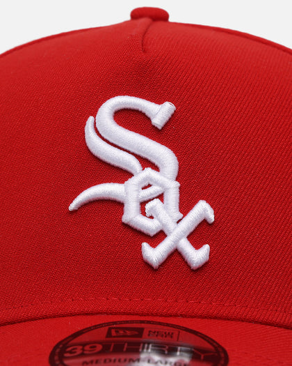 New Era Chicago White Sox "Scarlet White" 39THIRTY A-Frame Stretch Fit Scarlet/White