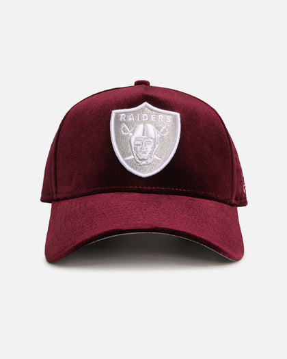 New Era Las Vegas Raiders 'Velvet Dreams' 9FORTY A-Frame Snapback Maroon/Grey