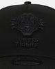 New Era Wests Tigers 'Black On Black' 9FORTY A-Frame Snapback Black