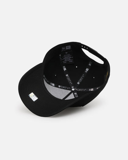 New Era Wests Tigers 'Black On Black' 9FORTY A-Frame Snapback Black