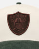 New Era Oakland Raiders 'Chrome White Green' Corduroy Visor 9FORTY A-Frame Snapback Chrome