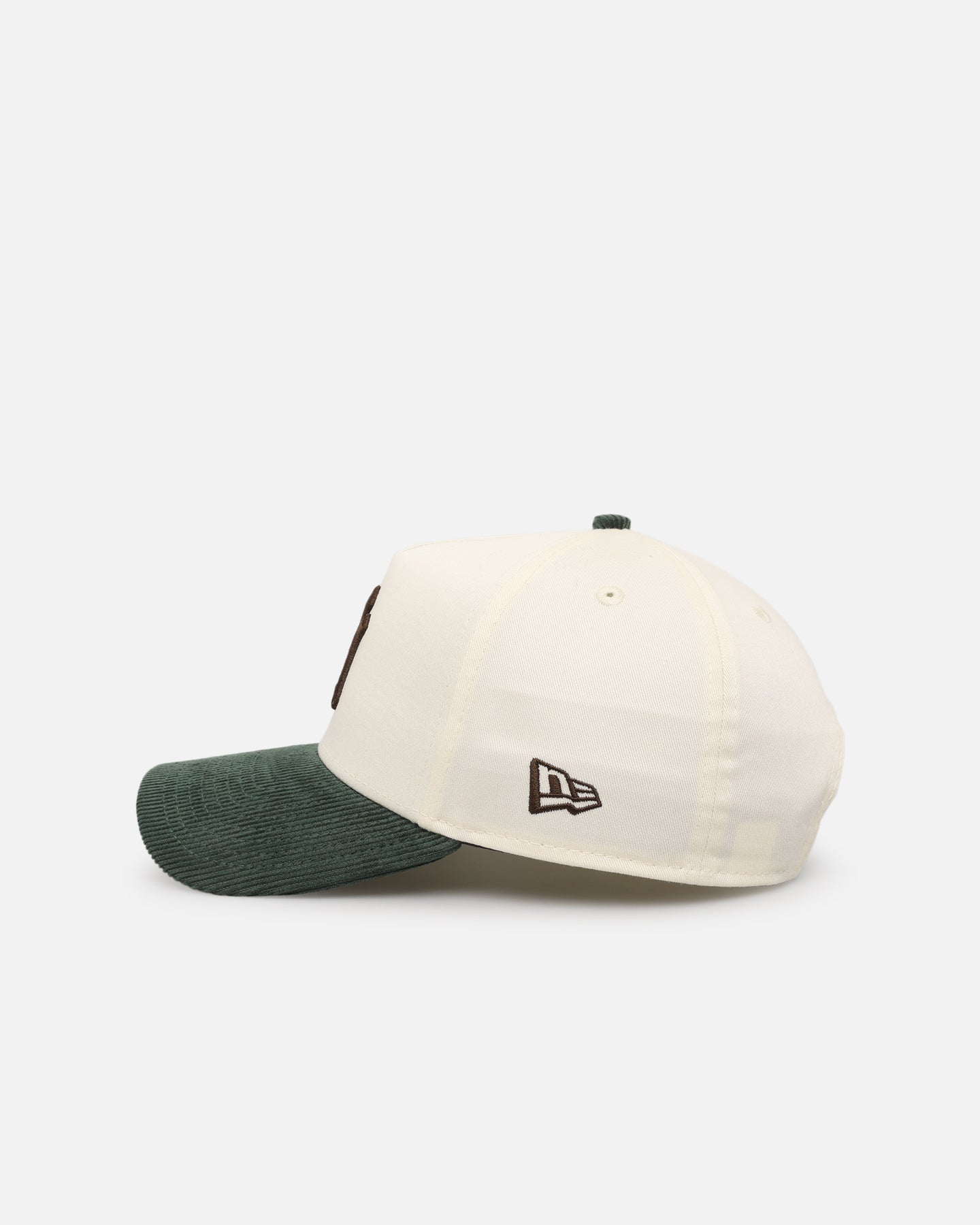 New Era New York Yankees 'Chrome White Green' Corduroy Visor