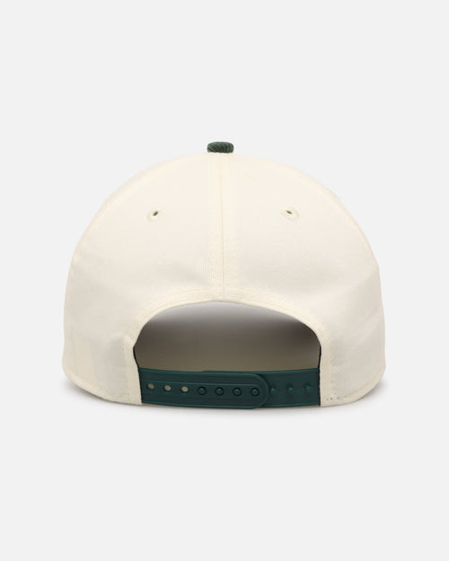 New Era Los Angeles Dodgers 'Chrome White Green' Corduroy Visor 9FORTY A-Frame Snapback Chrome