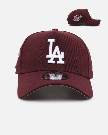 New Era Los Angeles Dodgers 'Polychromatic' 9FORTY A-Frame Snapback Maroon