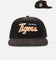 New Era Balmain Tigers 'NRL Golfer Washed Black' Pre-Curved Corduroy Golfer Snapback Washed Black