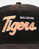 New Era Balmain Tigers 'NRL Golfer Washed Black' Pre-Curved Corduroy Golfer Snapback Washed Black