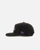 New Era Melbourne Storm 'NRL Golfer Washed Black' Pre-Curved Corduroy Golfer Snapback Washed Black