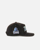 New Era Gold Coast Titans 'NRL Golfer Washed Black' Pre-Curved Corduroy Golfer Snapback Washed Black