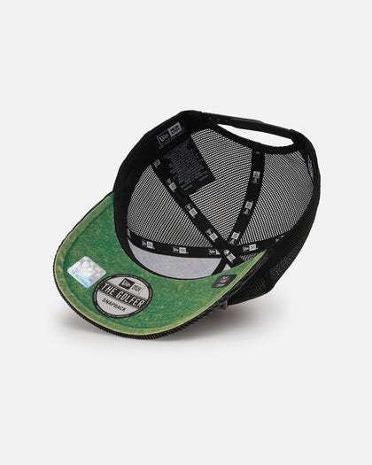 New Era Las Vegas Raiders 'Washed Cord Racer' Corduroy Golfer Trucker Snapback Washed Black