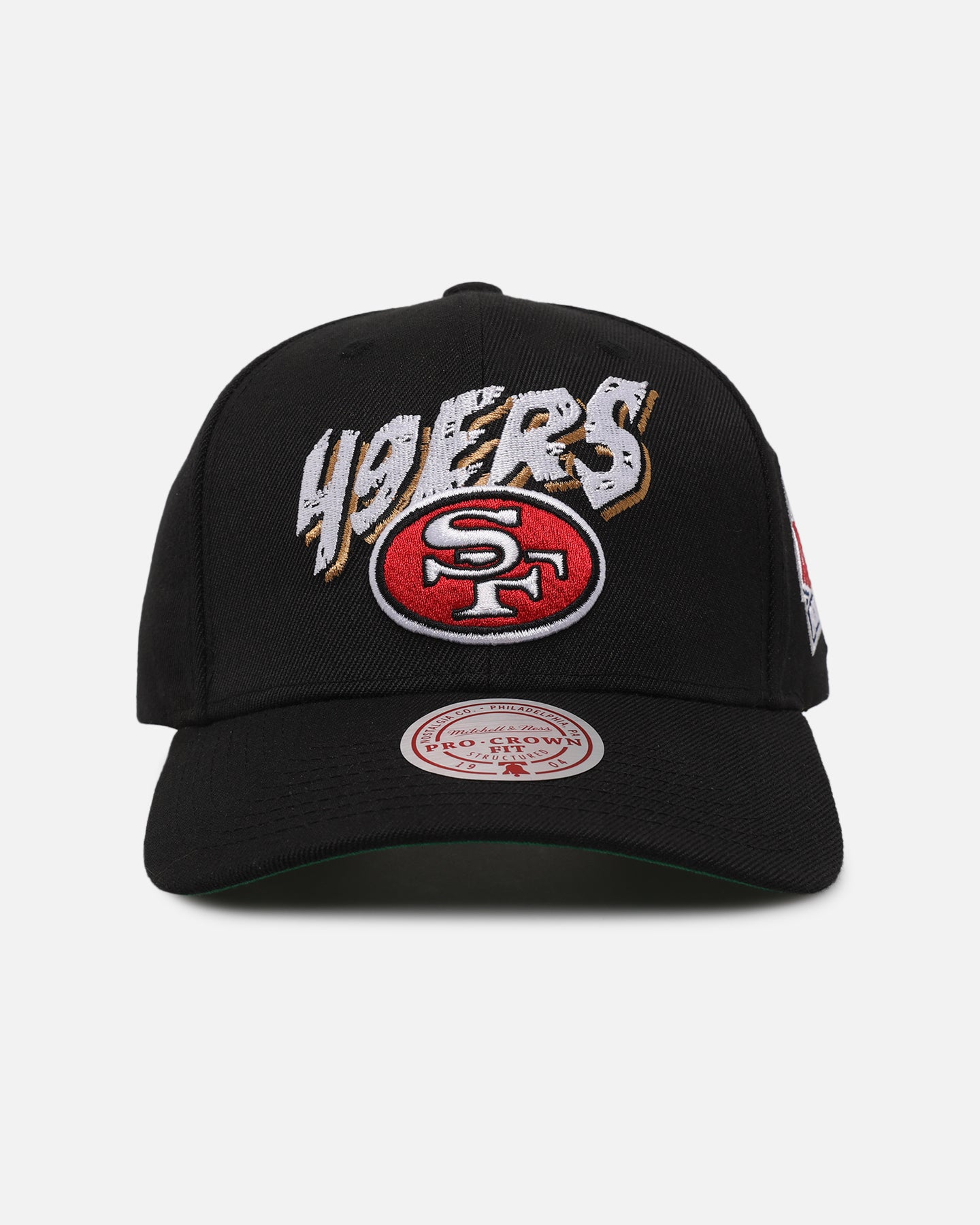 Mitchell & Ness San Francisco 49ers Flames Pro Crown Snapback