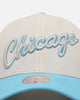Mitchell & Ness Chicago Bulls 'Sky Blue' Pro Crown Snapback White Cream/Blue