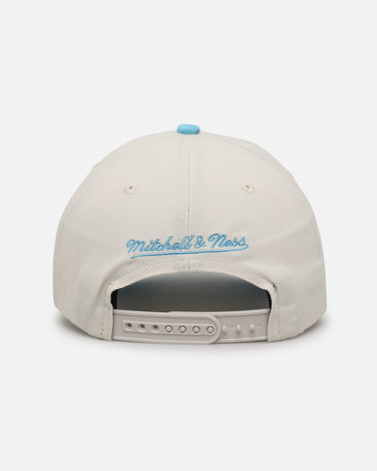 Mitchell & Ness Los Angeles Lakers 'Sky Blue' Pro Crown Snapback White Cream/Blue