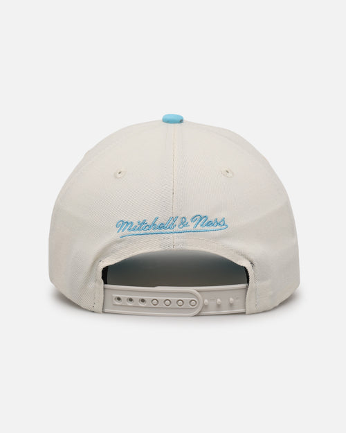 Mitchell & Ness Los Angeles Lakers 'Sky Blue' Pro Crown Snapback White Cream/Blue