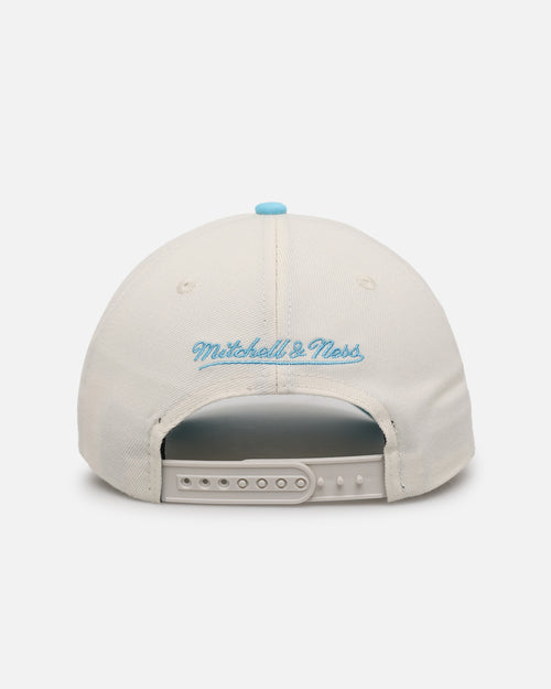 Mitchell & Ness Philadelphia 76ers 'Sky Blue' Pro Crown Snapback White Cream/Blue